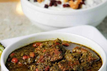 طرز تهیه قورمه سبزی، یک غذای اصیل و خوشمزه