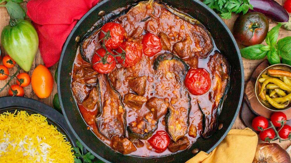 طرز تهیه خورشت بادمجان