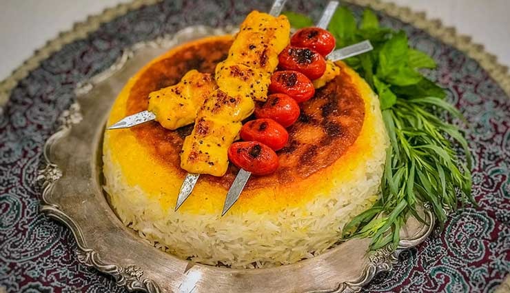 طرز تهیه جوجه کباب زعفرانی