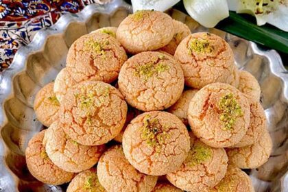 طرز تهیه شیرینی نارگیلی خوشمزه و لطیف خانگی